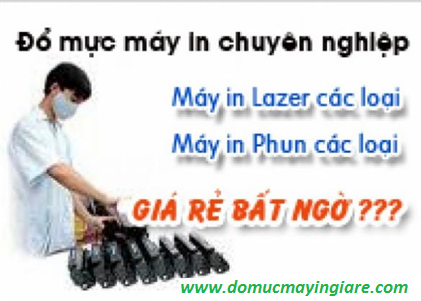 Đổ mực máy in tại nhà giá rẻ